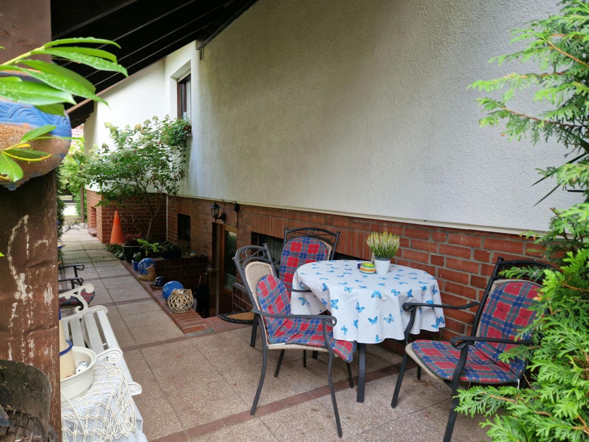 Ahlbeck, Ferienobjekt Apfel-Blume-Veilchen Apartment Heringsdorf  Phòng bức ảnh